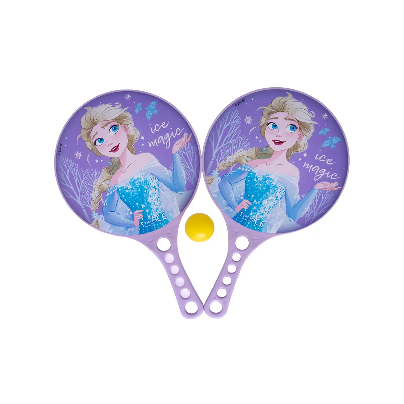 SevenPolska Pludmales raketes Frozen, violetas