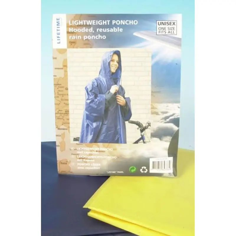 PROPHETE Lietusmētelis mūža ceļojumam, ar kapuci
