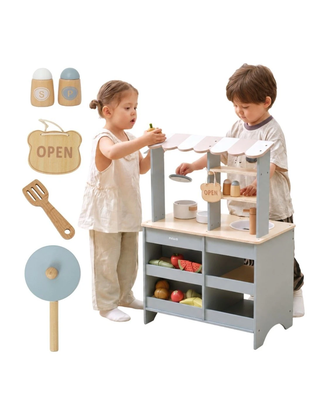 Viga Toys VIGA PolarB Wooden Kitchen