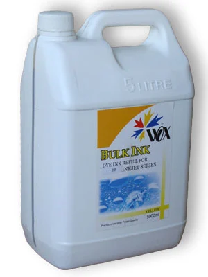 Bottle Yellow HP 5L Dye ink