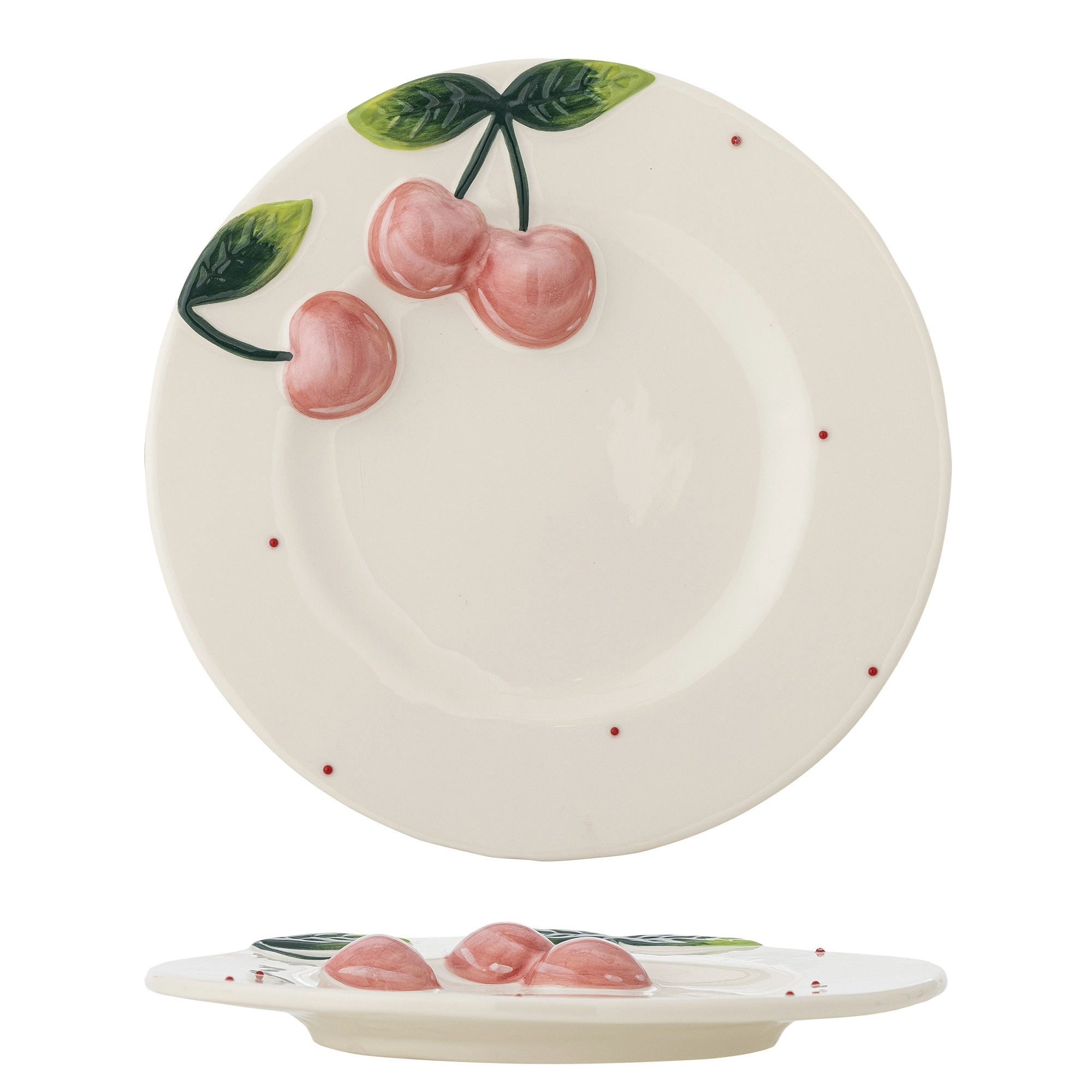 Bloomingville Šķīvis Berrie, rozā, 82072814