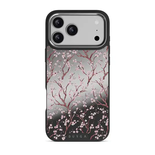 Sakura - iPhone 17 Pro Max Case, Elite Mirror Dark (MagSafe