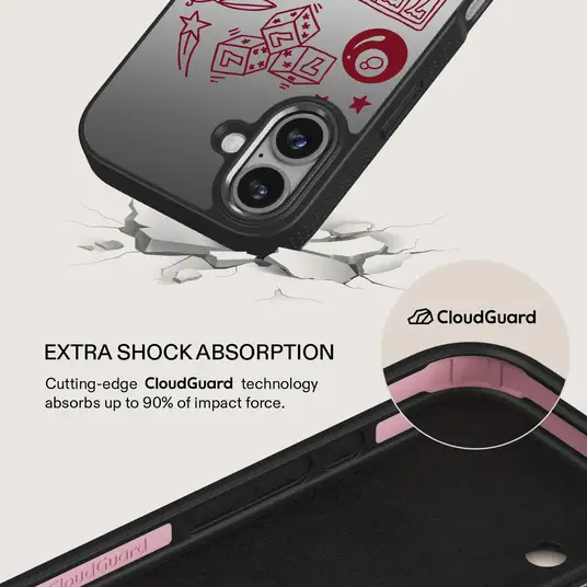 Manifesting - iPhone 17 Case, Elite Dark (MagSafe) / Gunmetal už