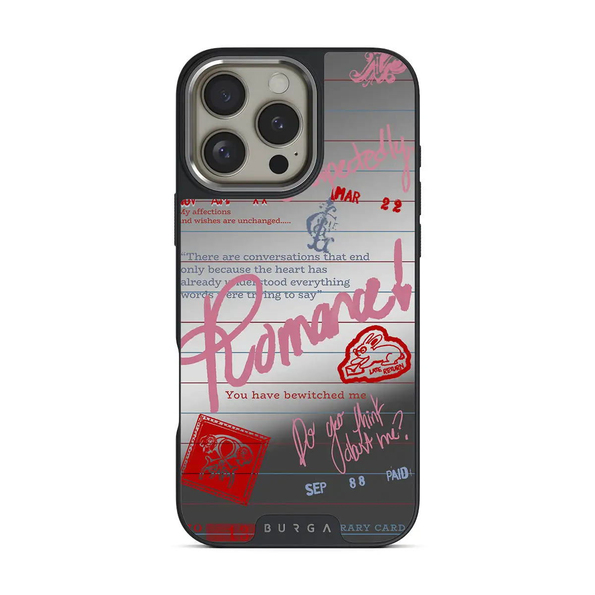 Burga Library Card - iPhone 16