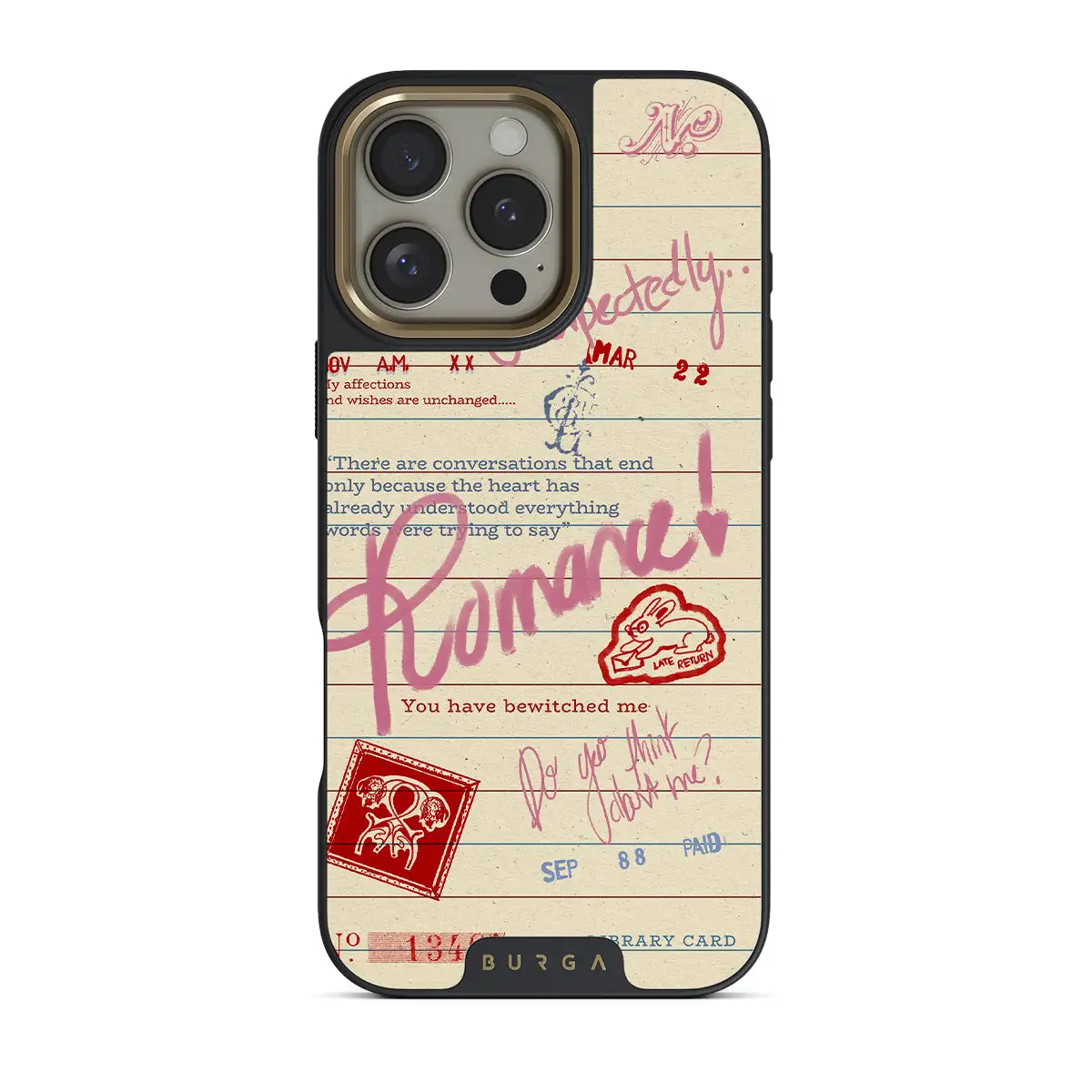 Burga Library Card - iPhone 16
