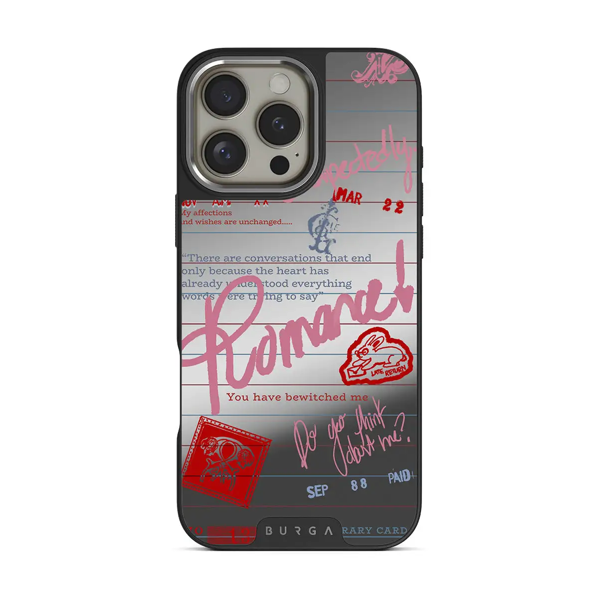 Burga Library Card - iPhone 16