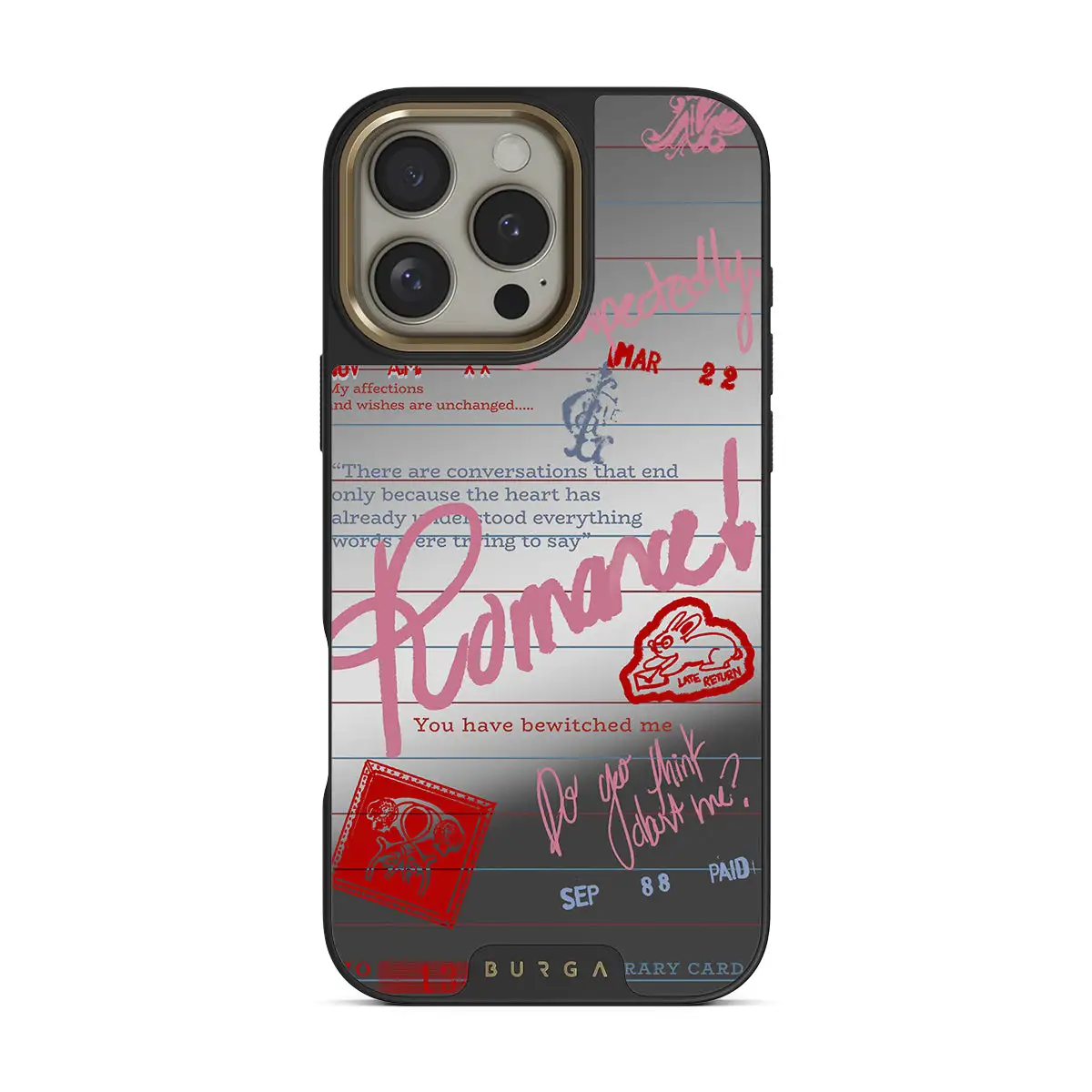 Burga Library Card - iPhone 16