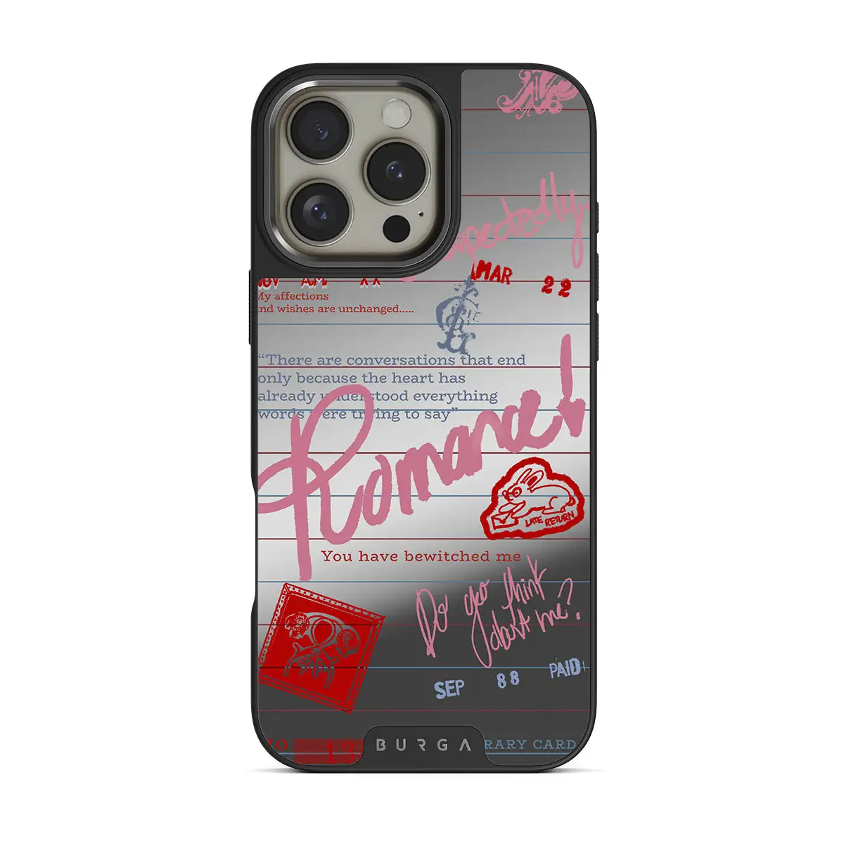 Burga Library Card - iPhone 16