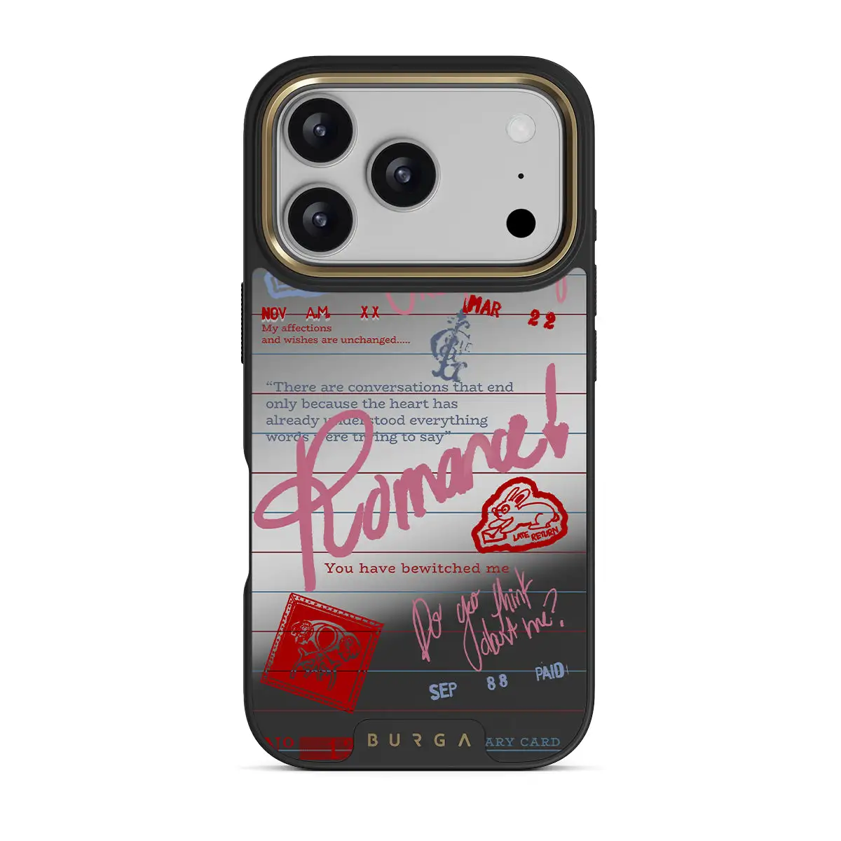 Burga Library Card - iPhone 17
