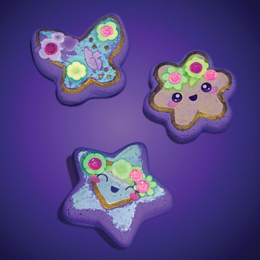 MAKE IT REAL Rock Dough voolimiskomplekt "Glowing Garden"