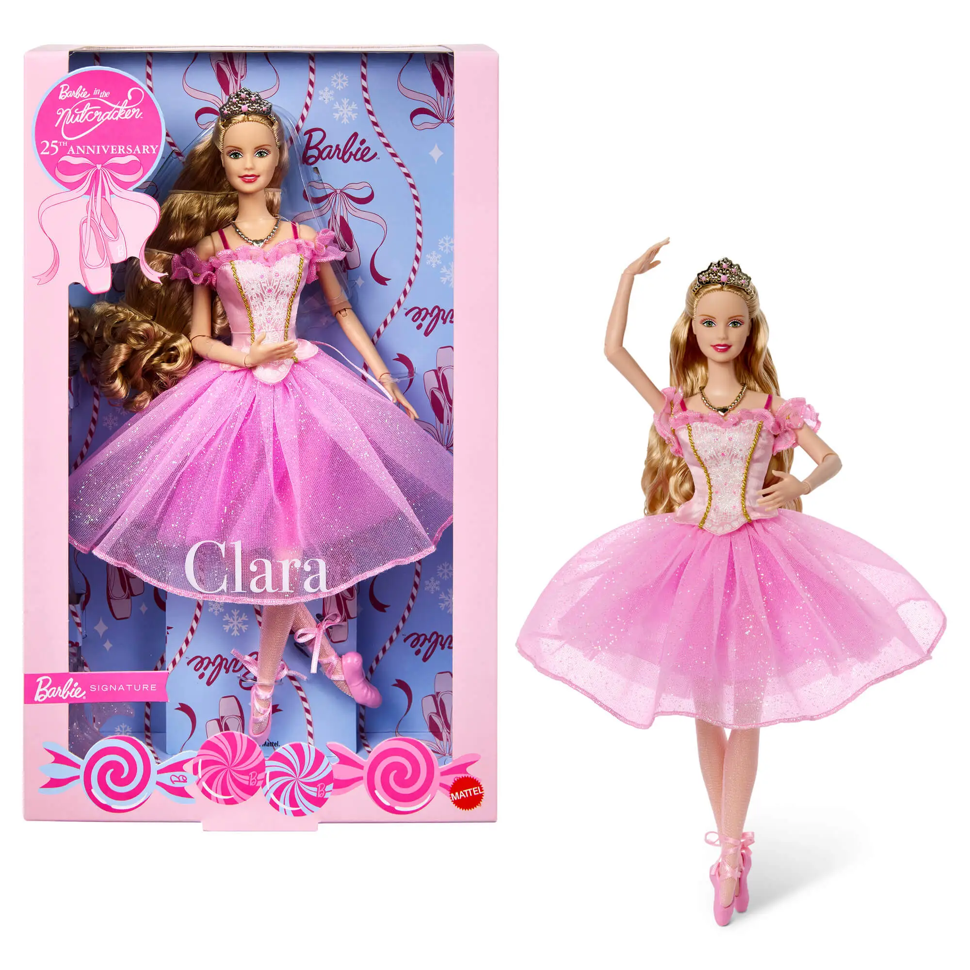 BARBIE NUTCRACKER SUPERPLUM kolekcijas lelle –