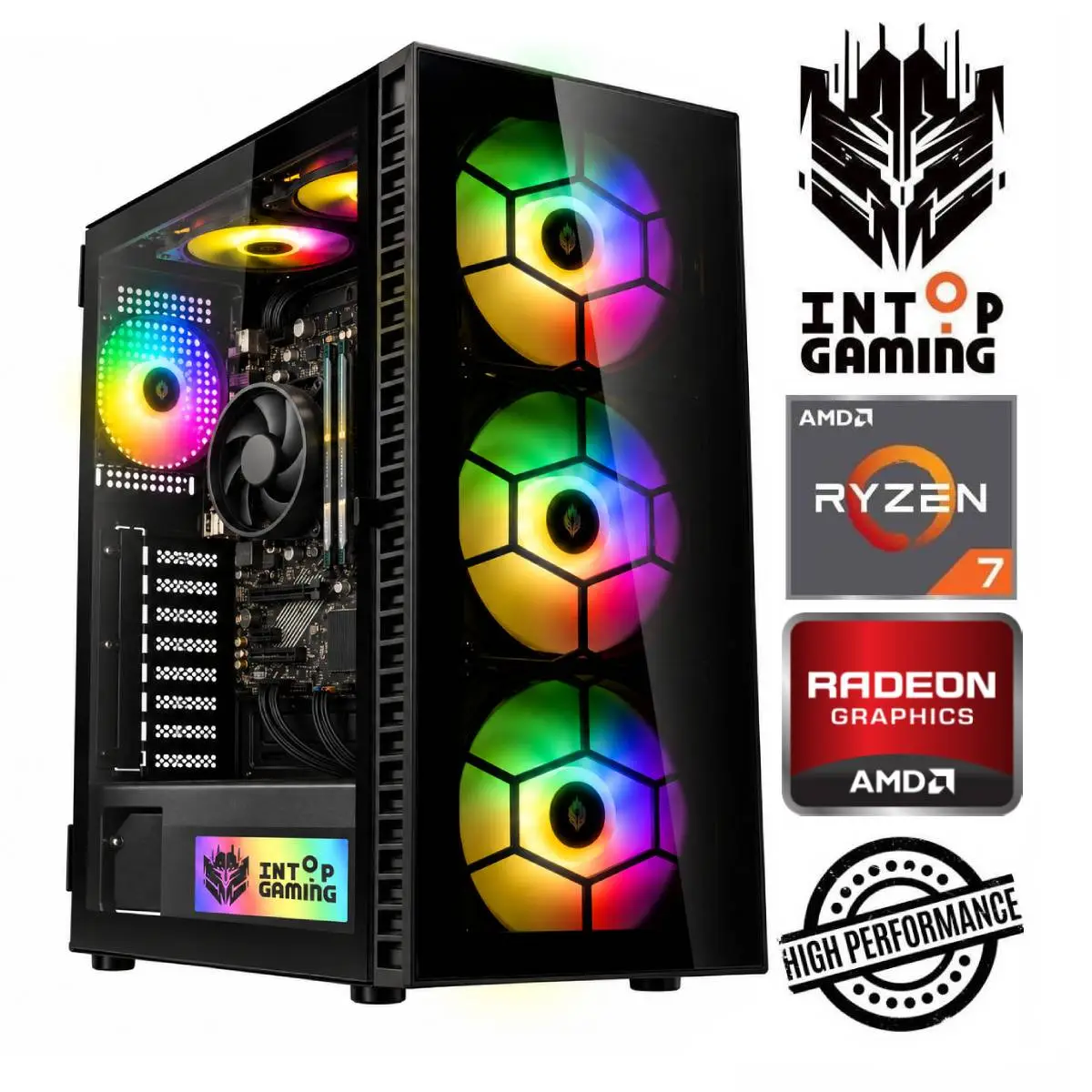 INTOP Ryzen 7 5700G 8GB 500SSD