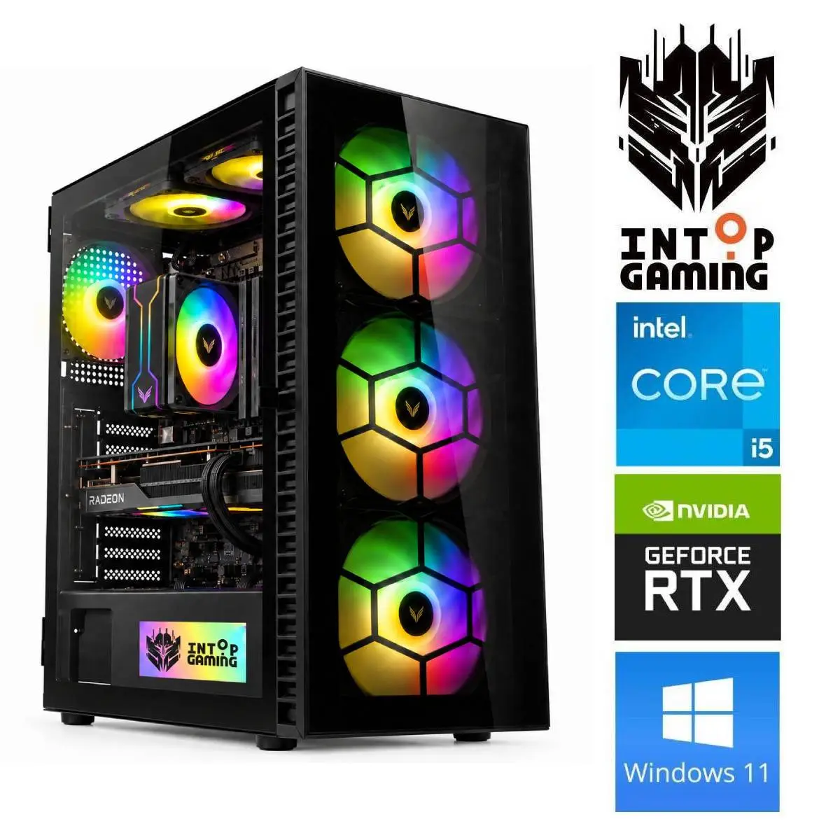 INTOP i5-12400F 16GB 500SSD M.2