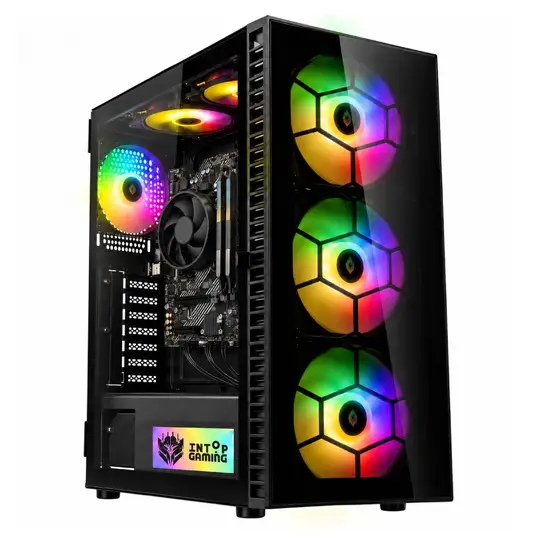 コンパクト自作PC_Ryzen7 5700G + 32GB + 1TB INTOP Ryzen 7 5700G 32GB 1TB SSD M.2 NVME+2TB Radeon Graphics no