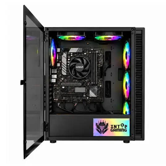 コンパクト自作PC_Ryzen7 5700G + 32GB + 1TB INTOP Ryzen 7 5700G 32GB 1TB SSD M.2 NVME+2TB Radeon Graphics no