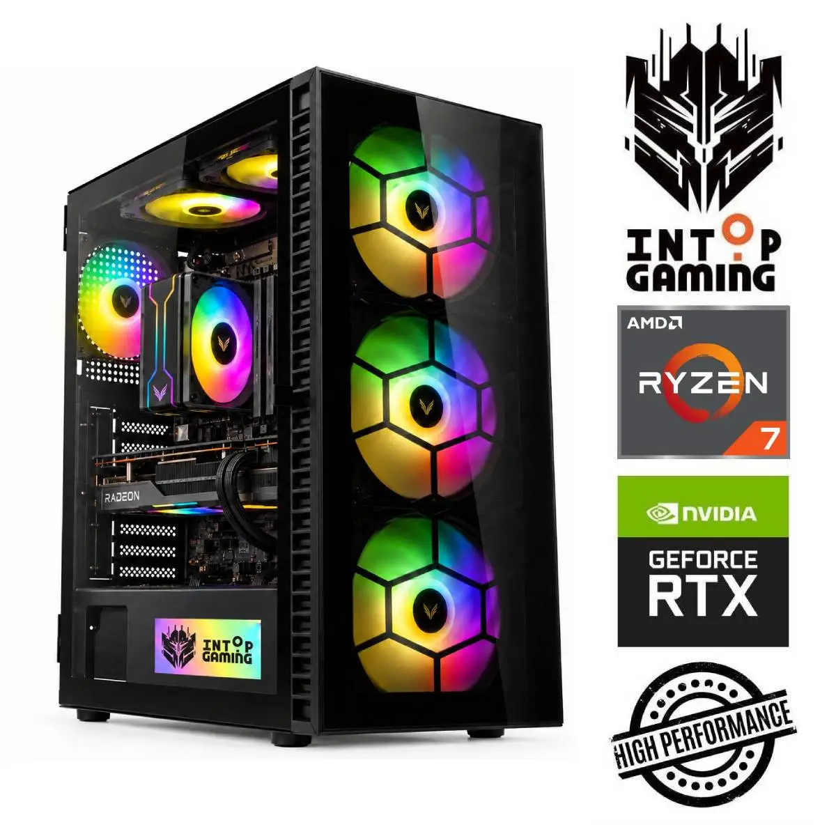 INTOP Ryzen 7 5700X 32GB 500SSD
