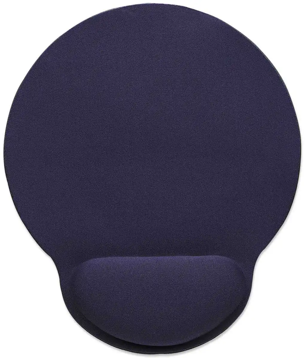 Manhattan Ergonomic Gel Mouse Pad Blue