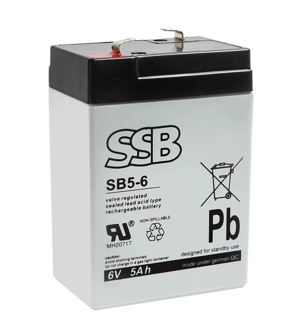 Akumulators (AGM) SSB SB (5 Ah