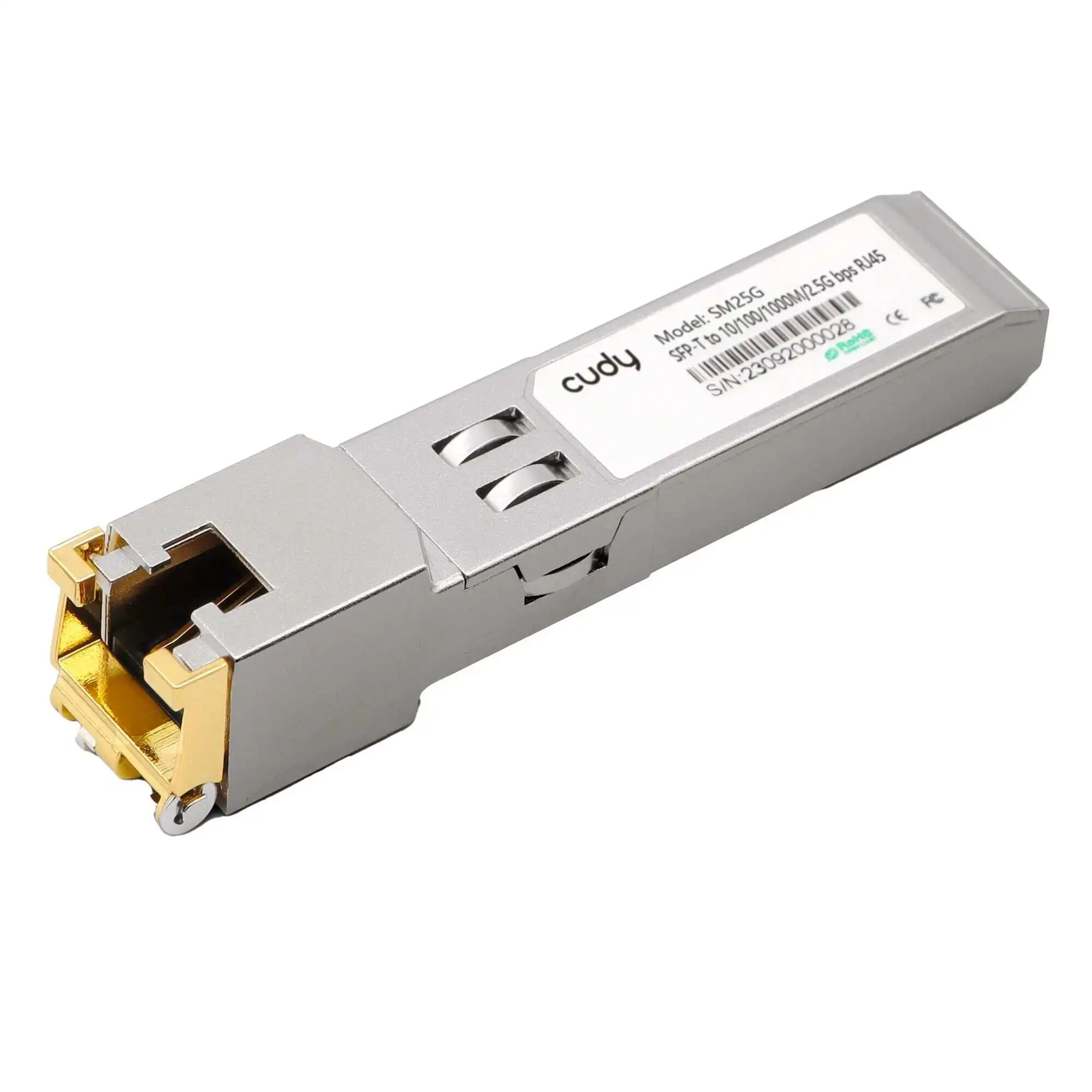 Optiskais integrētais pārveidotājs Cudy SFP++ SM25G