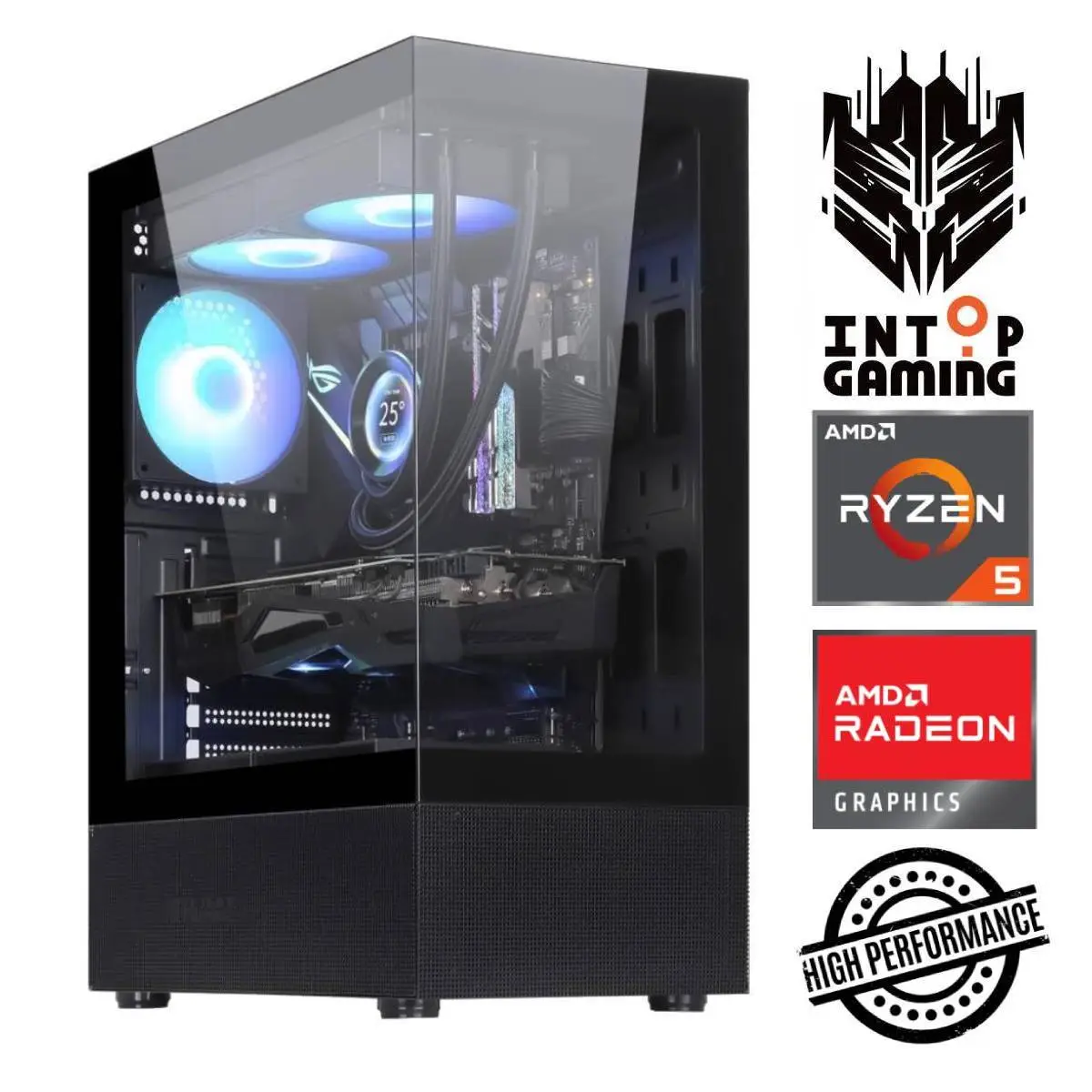 INTOP Ryzen 5 5500 16GB 250SSD