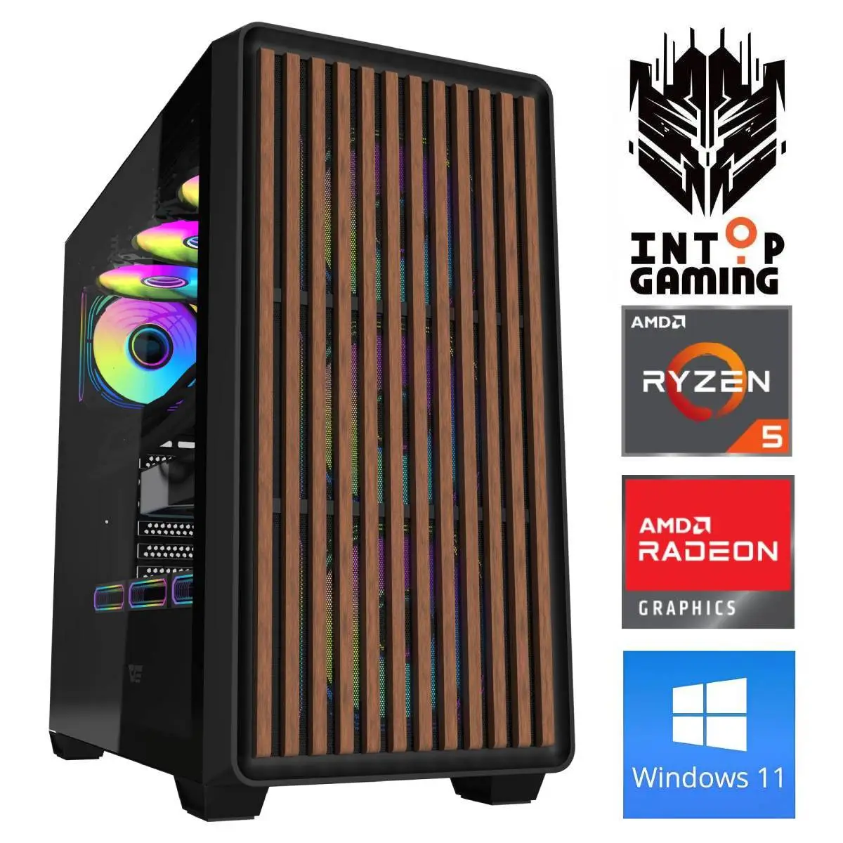 INTOP Ryzen 5 5500 16GB 250SSD