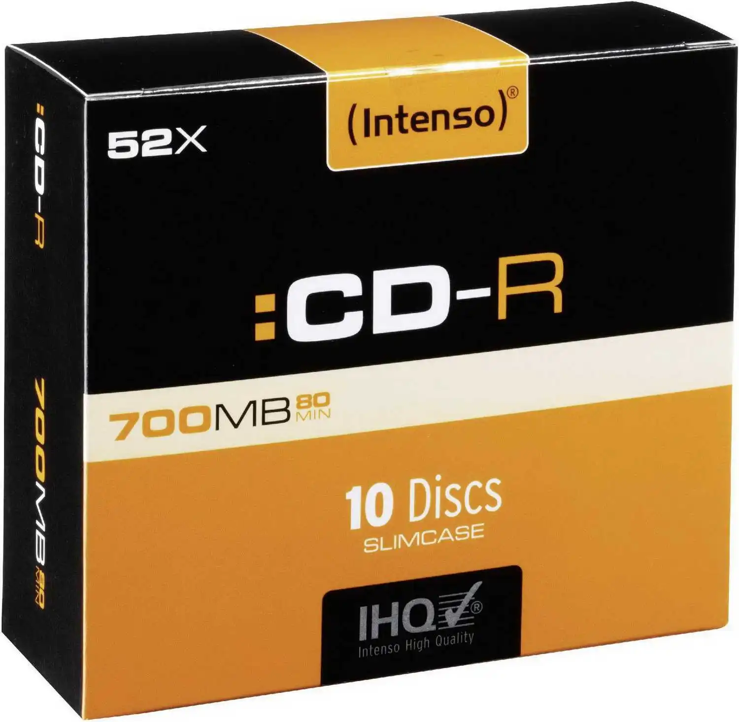 Intenso CD-R 700MB 10 Slim Case