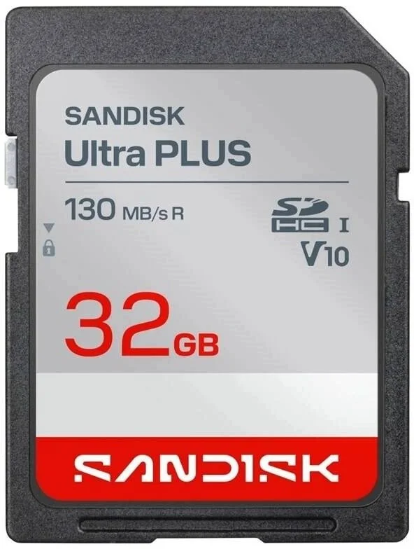 SanDisk Ultra Plus SDHC karte, 32