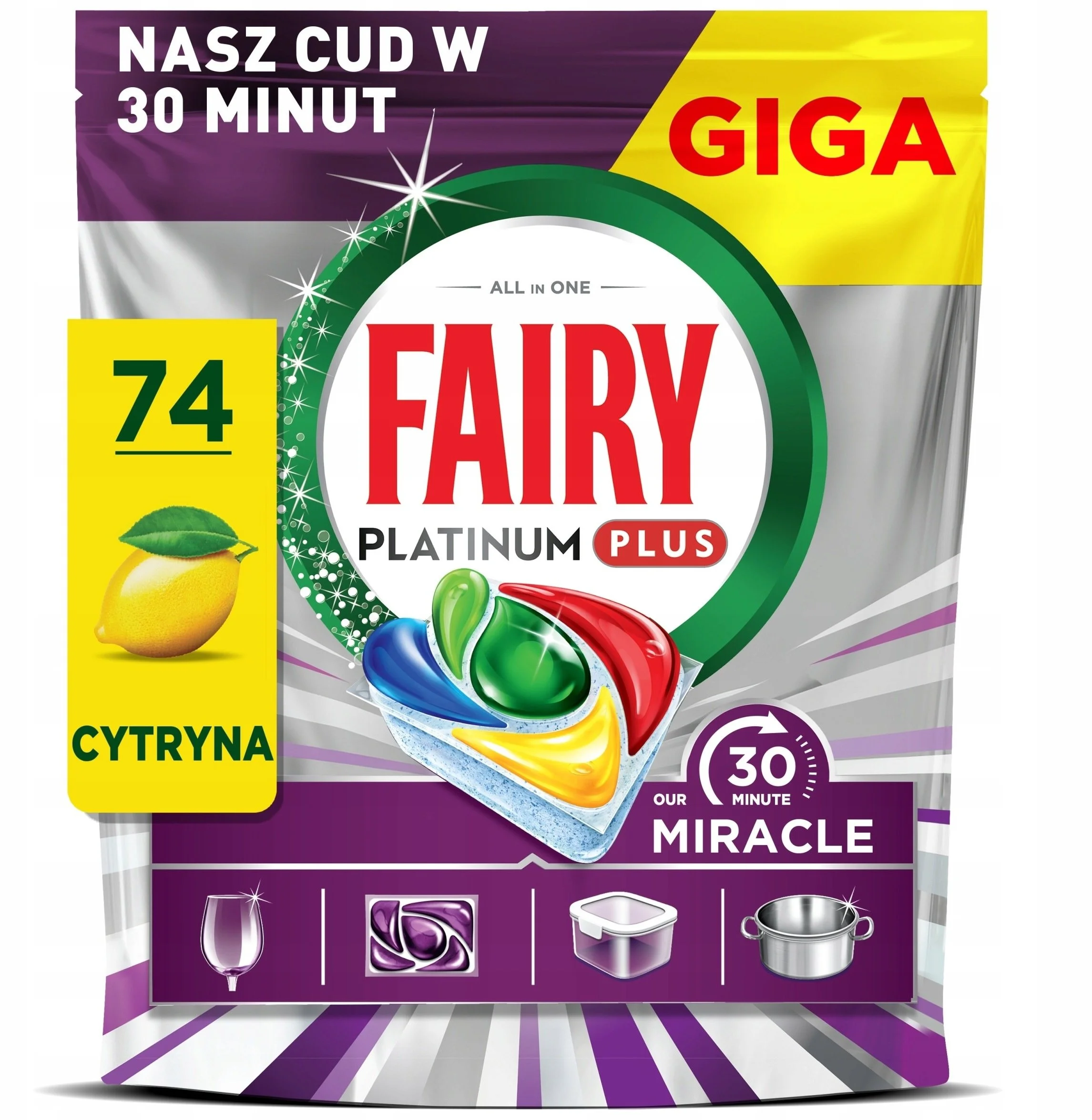 "Fairy" trauku mazgājamās mašīnas kapsulas
