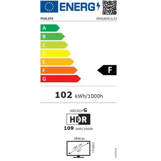 Philips 65OLED911/12 OLED 65-tolline nutiteler
