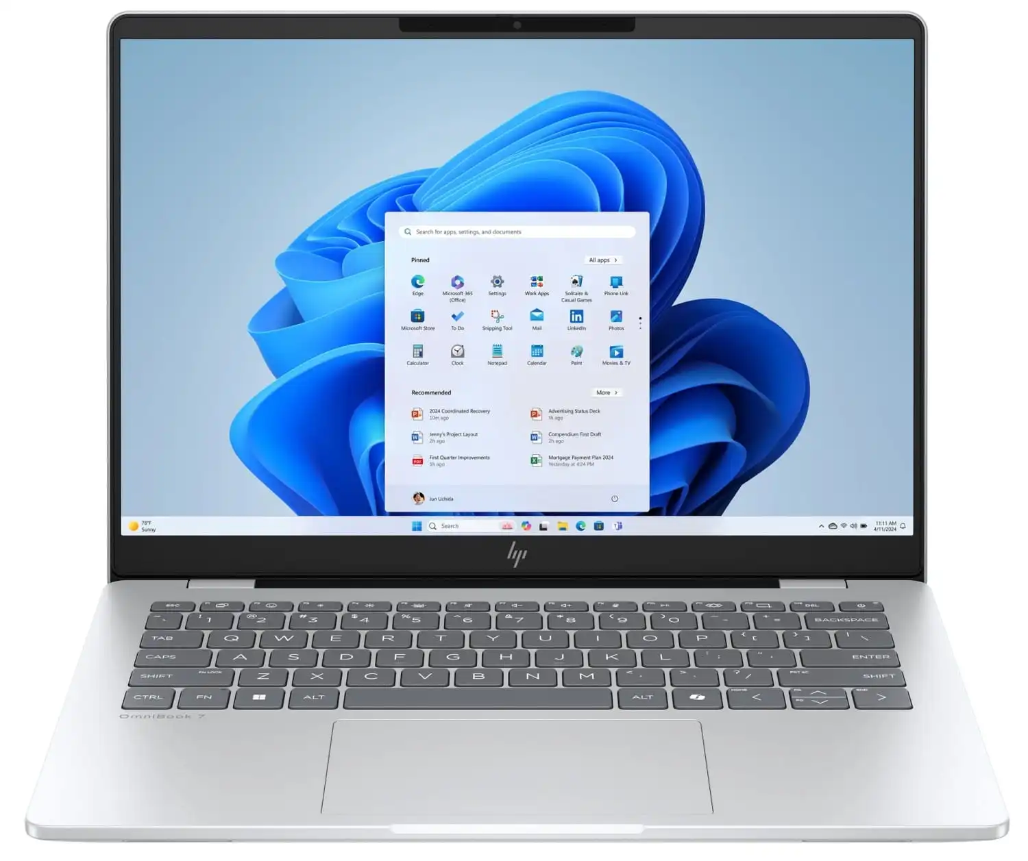 Portatīvais dators HP OmniBook 7 -
