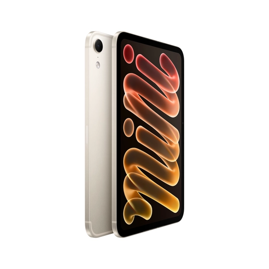 Planšetdators Apple iPad mini (A20 Pro) Wi‑Fi + Cellular 128GB with standard glass - Starlight MJ684HC/A