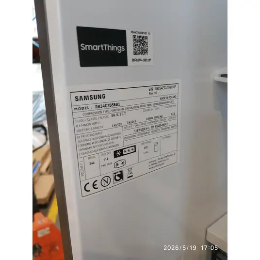 Šaldytuvas Samsung RB34C7B5EB1/EF (su defektu)