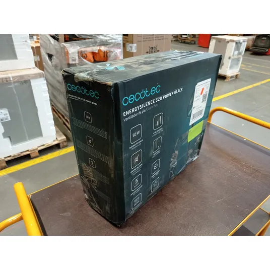 Ventiliatorius Cecotec ForceSilence 520 Power Black (pažeista pakuotė)