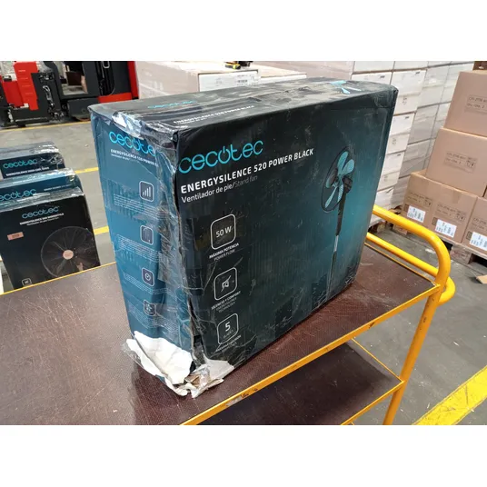 Ventiliatorius Cecotec ForceSilence 520 Power Black (pažeista pakuotė)