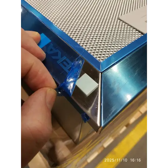 Įmontuojamas gartraukis Teka GFH 73 Inox (pažeista pakuotė)