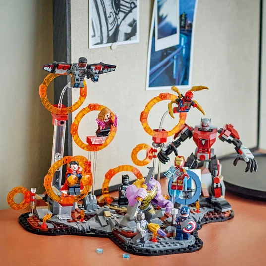 LEGO® 76323 ǀ Marvel Keršytojai. Pabaiga lemiamas mūšis (pažeista pakuotė)