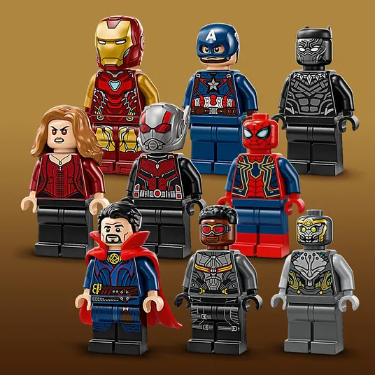 LEGO® 76323 ǀ Marvel Keršytojai. Pabaiga lemiamas mūšis (pažeista pakuotė)