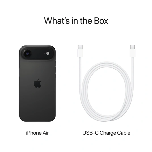 Telefonas Apple iPhone Air 256GB Space Black (open box)
